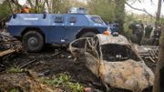 Les véhicules blindés sont rarement déployés : la dernière fois, c'était lors de l'évacuation de la ZAD de Notre-Dame-des-Landes en avril. Les véhicules blindés sont rarement déployés : la dernière fois, c'était lors de l'évacuation de la ZAD de Notre-Dame-des-Landes en avril.