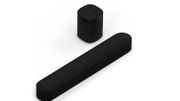 Comme son concurrent Apple, Sonos propose un "Beam" centré sur l'environnement musical. Comme son concurrent Apple, Sonos propose un "Beam" centré sur l'environnement musical.