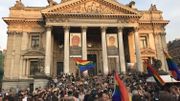 Kiss-In: un rassemblement pour dénoncer l'agression homophobe de samedi à Bruxelles Kiss-In: un rassemblement pour dénoncer l'agression homophobe de samedi à Bruxelles