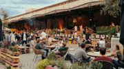 Le Fuse en terrasse sur le site de Tour et Taxis Le Fuse en terrasse sur le site de Tour et Taxis