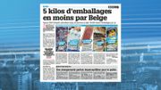 5 Kg d'emballages en moins par Belge 5 Kg d'emballages en moins par Belge