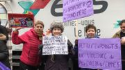 Les féministes sont aussi descendues dans les rues de Paris cette après-midi Les féministes sont aussi descendues dans les rues de Paris cette après-midi
