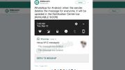 Plus de regrets : WhatsApp vous laissera bientôt effacer des messages envoyés Plus de regrets : WhatsApp vous laissera bientôt effacer des messages envoyés