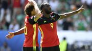 Witsel et Lukaku après un but de ce dernier Witsel et Lukaku après un but de ce dernier