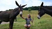 Elever des ânes en montagne, le défi d'une jeune Italienne