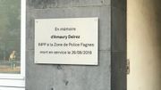 Une plaque commémorative a été apposée sur les lieux du drame Une plaque commémorative a été apposée sur les lieux du drame