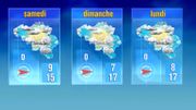 Météo de ce vendredi : poursuite d'un temps variable et frais Météo de ce vendredi : poursuite d'un temps variable et frais