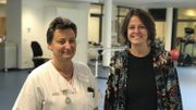 A droite, Laurence Fetu, directrice générale de l'ASBL SILVA medical. A gauche, Sophie Chailly, responsable des kinés. A droite, Laurence Fetu, directrice générale de l'ASBL SILVA medical. A gauche, Sophie Chailly, responsable des kinés.