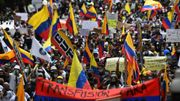 Syndicats, étudiants, indigènes et d'autres secteurs se mobilisent en Colombie Syndicats, étudiants, indigènes et d'autres secteurs se mobilisent en Colombie