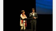 Alda Greoli et Sven Gatz aux Prix de la Critique Alda Greoli et Sven Gatz aux Prix de la Critique