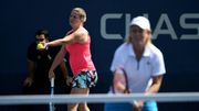 Kim Clijsters remporte le double du Tournoi des Légendes à l'US Open Kim Clijsters remporte le double du Tournoi des Légendes à l'US Open