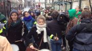 Une partie des personnes présentes lors de la mobilisation ne manifestaient pas que pour le climat, mais protestaient aussi contre les récentes mesures de sécurité. Une partie des personnes présentes lors de la mobilisation ne manifestaient pas que pour le climat, mais protestaient aussi contre les récentes mesures de sécurité.