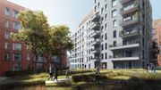 Le projet prévoit la construction de 7 immeubles Le projet prévoit la construction de 7 immeubles