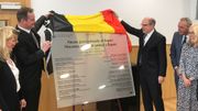 Le ministre de la Justice, Koen Geens, et le ministre-président de la Communauté germanophone, Oliver Paasch, ont inauguré le bâtiment Le ministre de la Justice, Koen Geens, et le ministre-président de la Communauté germanophone, Oliver Paasch, ont inauguré le bâtiment