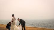 A Sydney, la mariée était en jaune. A Sydney, la mariée était en jaune.