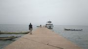 Le port de Juffureh, en Gambie Le port de Juffureh, en Gambie