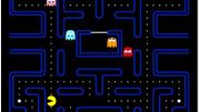 Le Pac-Man doit engloutir des pilules et des fruits dans un labyrinthe, sans se faire attraper par les fantômes Le Pac-Man doit engloutir des pilules et des fruits dans un labyrinthe, sans se faire attraper par les fantômes
