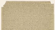 Le musée Van Gogh d'Amsterdam expose une importante lettre du peintre Le musée Van Gogh d'Amsterdam expose une importante lettre du peintre