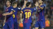 Le Barça gagne et rend hommage aux victimes des attentats Le Barça gagne et rend hommage aux victimes des attentats