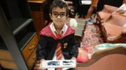 Un petit client fan d'Harry Potter Un petit client fan d'Harry Potter