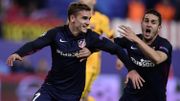 La joie d'Antoine Griezmann La joie d'Antoine Griezmann