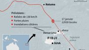 Le cyclone Tino va vers les îles Tonga après avoir fait deux disparus aux Fidji Le cyclone Tino va vers les îles Tonga après avoir fait deux disparus aux Fidji