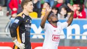 Colins Fai buteur à Ostende Colins Fai buteur à Ostende