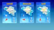 La nuit de samedi à dimanche sera froide. Prudence. La nuit de samedi à dimanche sera froide. Prudence.