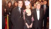 Madonna, Antonio Banderas et Alan Parker en décembre 1996, à la présentation du film "Evita" à Madrid Madonna, Antonio Banderas et Alan Parker en décembre 1996, à la présentation du film "Evita" à Madrid