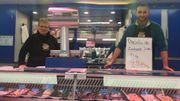 Les poissonniers retrouvent leurs habitués Les poissonniers retrouvent leurs habitués