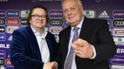 Marc Coucke avec Roger Vanden Stock Marc Coucke avec Roger Vanden Stock