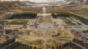Pierre Patel - Le Château de Versailles en 1668; huile sur toile, château de Versailles Pierre Patel - Le Château de Versailles en 1668; huile sur toile, château de Versailles