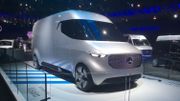 Avec le Vision Van, Mercedez-Benz expérimente la livraison à domicile de demain. Avec le Vision Van, Mercedez-Benz expérimente la livraison à domicile de demain.