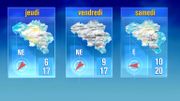 Plus de nuages mais plus de douceur dans les prochains jours Plus de nuages mais plus de douceur dans les prochains jours