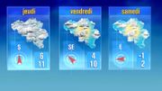 Une nouvelle perturbation touchera le pays demain Une nouvelle perturbation touchera le pays demain