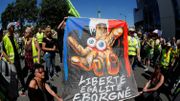 À Paris, des "mutilés gilets jaunes" marchent pour dénoncer les violences policières À Paris, des "mutilés gilets jaunes" marchent pour dénoncer les violences policières