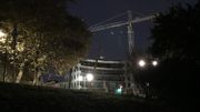 Un bâtiment va être démoli en urgence, l'avenue de Tervueren complètement bloquée Un bâtiment va être démoli en urgence, l'avenue de Tervueren complètement bloquée