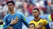 Thibaut Courtois, Eden Hazard et les Diables rouges viseront aussi l'Euro l'an prochain Thibaut Courtois, Eden Hazard et les Diables rouges viseront aussi l'Euro l'an prochain