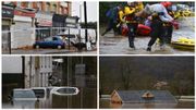 La tempête Dennis a fait un mort au Pays de Galles La tempête Dennis a fait un mort au Pays de Galles