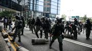 Hong Kong: nombreux heurts entre policiers et manifestants Hong Kong: nombreux heurts entre policiers et manifestants