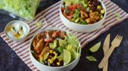 Recette : salade bowl à la mexicaine Recette : salade bowl à la mexicaine