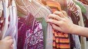 looking on a flea market for clothes looking on a flea market for clothes