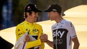 Geraint Thomas et Chris Froome Geraint Thomas et Chris Froome