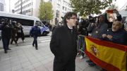 Le consulat belge à Barcelone vandalisé à cause de la présence de Puigdemont en Belgique Le consulat belge à Barcelone vandalisé à cause de la présence de Puigdemont en Belgique