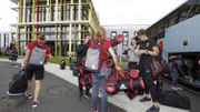 Les Red Flames de retour en Belgique entre déception pour l'élimination et fierté Les Red Flames de retour en Belgique entre déception pour l'élimination et fierté