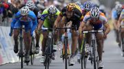 Tom Boonen battu par Oscar Freire en 2010 Tom Boonen battu par Oscar Freire en 2010