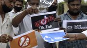 Il y a quelques semaines, l'Inde a fait interdire 59 applications chinoises, dont Tik Tok. Il y a quelques semaines, l'Inde a fait interdire 59 applications chinoises, dont Tik Tok.