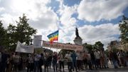 Manifestation de plusieurs milliers de personnes à Paris en soutien aux migrants Manifestation de plusieurs milliers de personnes à Paris en soutien aux migrants