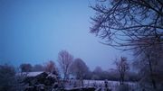 Gedinne (province de Namur), le matin du 8 février Gedinne (province de Namur), le matin du 8 février