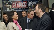Pierre Bellanger, patron de la radio française Skyrock, ici en compagnie de Ségolène Royal en 2007. Pierre Bellanger, patron de la radio française Skyrock, ici en compagnie de Ségolène Royal en 2007.